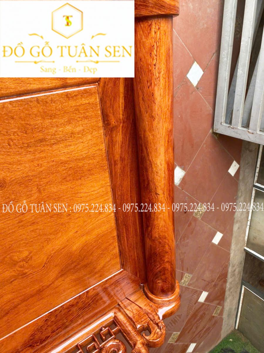 Đặc điểm của giường phương lười gỗ hương